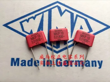2020 karšto pardavimo 10vnt/20pcs Vokietija WIMA kondensatorius MKP10 630V0.01UF 630V103 P: 10mm vietoje, Audio kondensatorių nemokamas pristatymas