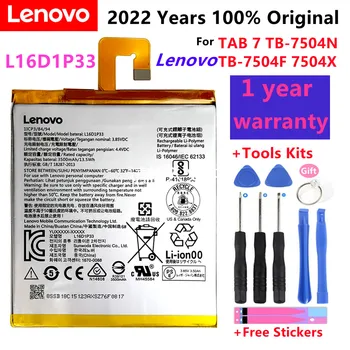 100% Originalus NAUJI Aukštos kokybės 3500mAh L16D1P33 Baterija Lenovo TAB 7 TB-7504N TB-7504F 7504X Baterijas+ Įrankiai