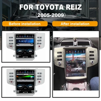 12.1 colių automobilio Radijo-TOYOTA Reiz 2005-2009 automobilių GPS navigacijos multimedia player Paramos carplay