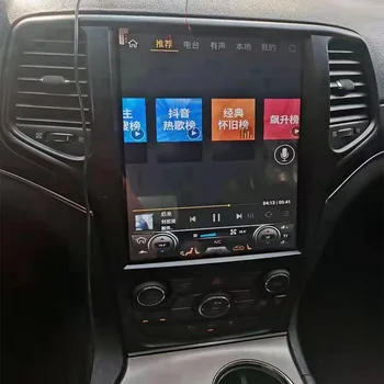 128GB Tesla Ekrano Automobilio Radijo, GPS Navigacija JEEP Grand Cherokee 2010-2019 