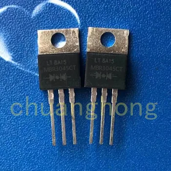 1pcs/daug MBR3045CT 30A 45V originalios pakuotės, naujos MBR3045 Schottky Lygintuvas diodų TO-220