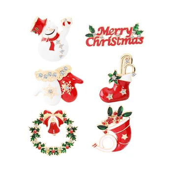 2021 Nauja Sagė Kalėdų Varpas Saldainiai Laišką Modelis Corsage Drabužių Dekoravimas Vestuvių Puotą Santa Claus Sagė Linksmų Christma