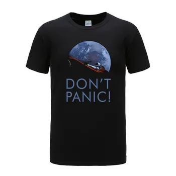 2022 Naujovė Užima Žemės SpaceX Starman Marškinėliai Vyras Medvilnės Elon Musk Kosmoso X T-Shirt Camiseta Mens Marškinėlius Nesijaudinkite