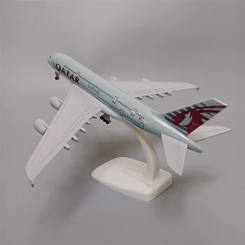 20cm Modelis Lėktuvas Oro KATARAS A380 
