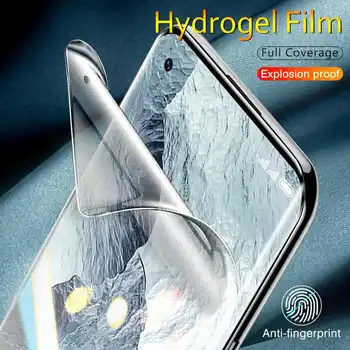 3Pcs 9D Hidrogelio Filmas Motorola Moto E6s Screen Protector Filmas