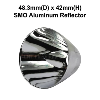 48.3 mm(D) x 42mm(H) BRO Aliuminio Reflektorius (Thin versija)