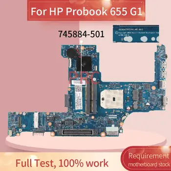 746018-001 746018-501 Nešiojamojo kompiuterio plokštę HP Probook 645 655 G1 FS1 Lizdas Sąsiuvinis Mainboard 6050A2567101-MB-AMD A03