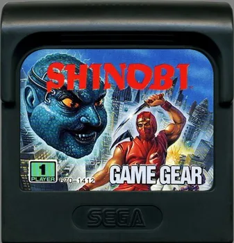 8 bitų žaidimas ŽAIDIMAS PAVARŲ kasetė : SHINOBI ( JAV Versija anglų kalba!! ）