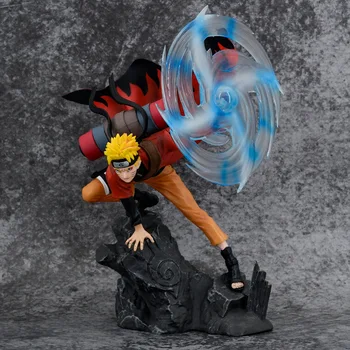 Anime Naruto GK Rasengan Uzumaki Naruto PVC Veiksmų Skaičiai Žaislai Modelis Statula 32cm