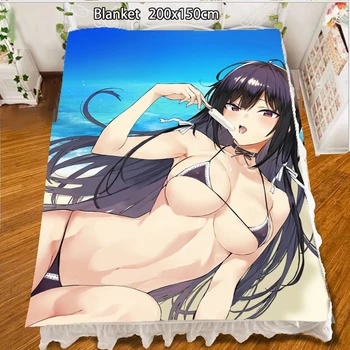 Anime Vilnos Antklodė Prašome Įdėti Juos Į Takamine-san Takamine Takane antklodė kilimas minkštas patalynės reikmenys 200x150cm