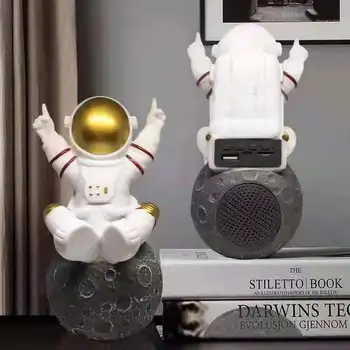 Astronautas bluetooth garsiakalbis naujas kūrybos dovana gimtadienio dovana, namų puošybai garsiakalbis
