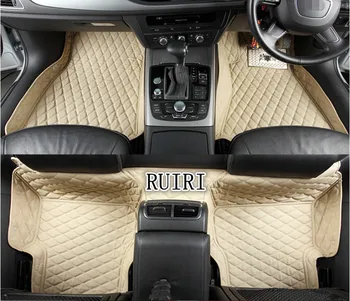 Aukštos kokybės & Nemokamas pristatymas! Custom specialių grindų kilimėliai Dešinėje Ratai, Lexus ES350 2017-2012 patvarus Lengva valyti kilimai