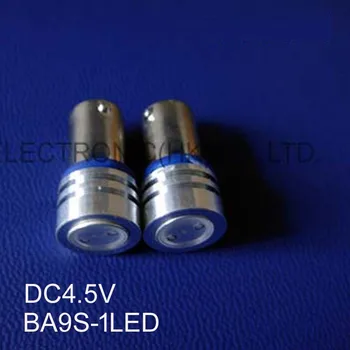 Aukštos kokybės BA9S 4.5 V 1W,T11 led,lemputė BAX9S,BA9S 4.5 V lempos,T4W led 4.5 VDC,1815 M., 1895 5V Šviesos,T4W Lemputė 5V nemokamas pristatymas 5vnt/daug