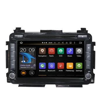 Auto Radijo Stereo Honda Vezel/HR-V 2013-2022 Metų Android 10.0 Octa Core Automobilių GPS Navigacijos Daugiaformačių DVD Grotuvas