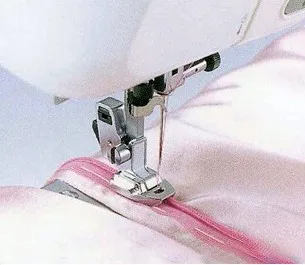 Brolis siuvimo mašina, namų apyvokos reikmenys, elektros universali siuvimo mašina nematomas užtrauktukas koja
