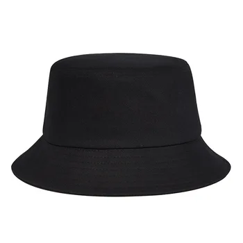 Bucket Hat, Black Vyrų Vasaros Paplūdimio Apsauga Nuo Saulės Moterims, Platus Kraštų Lauko Žvejybos Atostogų Aksesuaras Paaugliai