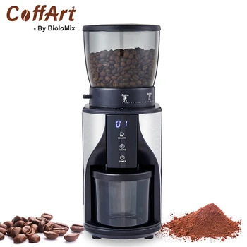 Coffart Pagal BioloMix 40MM Kūginę Automatinė Burr Malūnas Kavos Malūnėlis, su 31 Įrankių Espresso turkiška Kava Apipilti