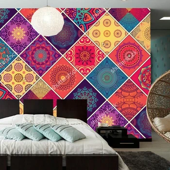 Custom retro modelio tapetai,Derliaus dekoratyvinių elementų,3D freskomis gyvenimo kambario, miegamasis parduotuvėje fono sienos šilko audinio