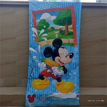 Disney Mielas Mickey Minnie Spausdinti Rankšluostį Kūdikių Ir Vaikų Vonios kambarys Lauko Minkštas Ir Patogus Absorbentas Vonia Rankšluostį