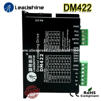 DM422 Leadshine 2 Etapas Stepper Ratai Max 36 V DC 0.5 2.2 derinti Su Nema NEMA 14 15 ir NEMA 17 Stepper Motor