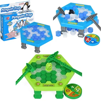Dėlionės Blokai Ledo Laužymas Išsaugoti Pingvinas Spąstus Valdybos Šeimos Stalo Žaidimas Žaislas Šalies Prekių Tėvų-vaikų Interaktyvus Žaislas