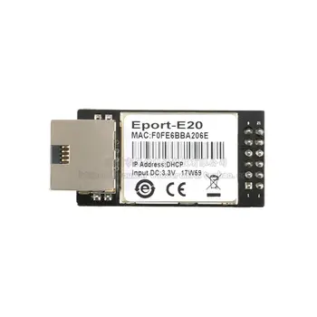 E20 Ethernet TTL nuosekliojo prievado prie Ethernet modulis FreeRTOS sistema