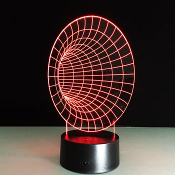 Garsiakalbis naujas produktas elektroninių naktiniai staleliai, lempa spalvinga stalo lempa akių apsauga stalo lempa 3d stereo led šviesos naktį