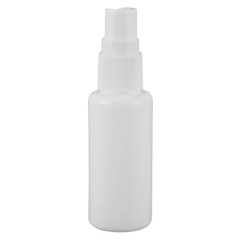 Grožio Balto Plastiko Atomiser - Tuščias Purškimo Butelis, 30 Ml - Pakuotėje Yra 10 Buteliukų