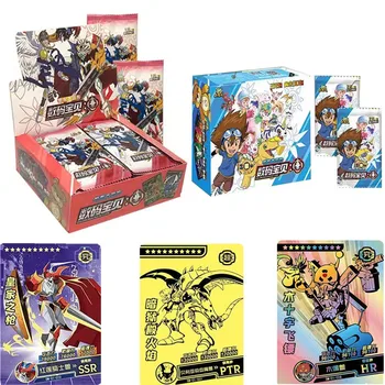 Japonų Anime Digimon Nuotykių Kortelė, Dėžutė Yagu Žvėris Kilnojamojo Lėlės Hobis Žaidimas Kolekcija Retų Kortelės Vaikų Kalėdų Žaislas Dovana