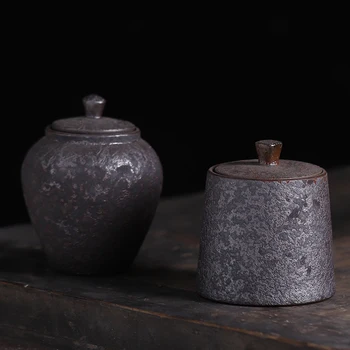 Keramikos Arbatos Jar ir Konteinerių Senovinių Kinų Arbatos Skardinės