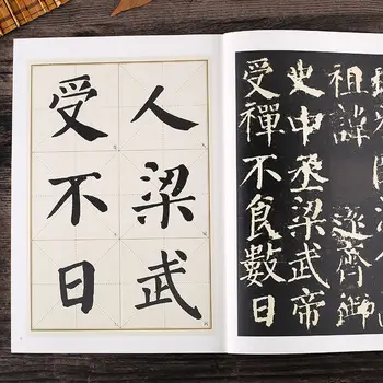 Kinijos Akmens Užrašas Trina Knygoje Kinų Jonas Stiliaus Kaligrafija Copybook Trina iš Akmens Užrašas Caligrafia Quaderno