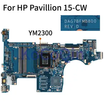 KoCoQin DAG7BFMB8D0 Nešiojamojo kompiuterio plokštę HP Pavilion 15-CW YM2300 DAG7BFMB8D0 Mainboard