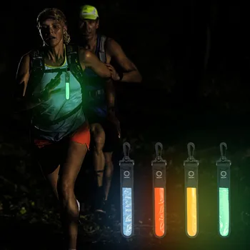 LED Atspindintis Dirželis Krepšys, Saugos Šviesos Pakabukas Lauko Sporto Jojimo Naktį Veikia Alpinizmo Spalvinga Apdaila Žibintai