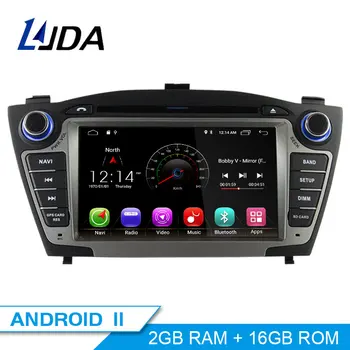 LJDA Android 11 Automobilių dvd grotuvas Hyundai Tucson/IX35 2011 m. 2012 m. 2013 m. Automobilio Radijo, gps navigacija, multimedia stereo WIFI autoaudio