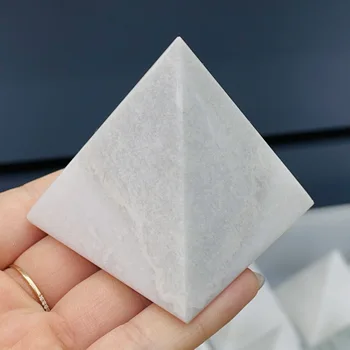 Marmuro Gydymo Piramidės Natūralus Mineralinis Triangled Kristalų Taško Apdaila