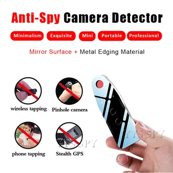 Mini Veidrodis Detektorius, skirtas Anti-Spy Kamera RF Infraraudonųjų spindulių Signalo Finder GSM Klaidą GPS Tracker Belaidžio Paslėptas Camara slapto pasiklausymo