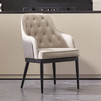 Minimalistinio Patogų Valgomojo Kėdės Atlošo Atrama Mobiliojo Kėdė Dizaineris Chaises Salle Ėdžiose Valgomojo Kėdės, Baldai
