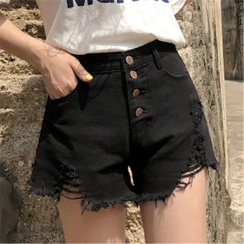 moterų Šortai atsitiktinis vasaros cool moterų džinsinio grobis šortai aukštos waists plius dydis sexy juoda streamgirl trumpas karšto pants džinsai