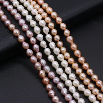 Natūralūs Gėlavandenių Perlų Karoliukus, Baroko Perlai Neariy Turas Prarasti Granulių, 