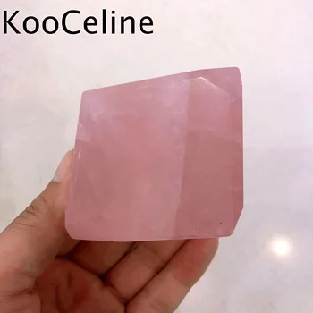 Natūralūs Kristalai Pink Rose Kvarco Atsitiktiniai Laisvos Formos Pavyzdys Rūdos Energijos Reiki Akmenys Namuose Akvariumą Apdailos Priedai Akmuo