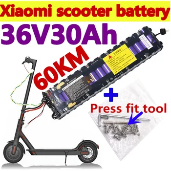 Naujas 36V 30Ah Litium Jonų Baterijos 18650 30000mAh Ličio Baterija Elektrinis Motoroleris Xiaomi M365 Baterijos Baterija Skirta