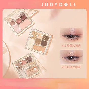 Naujas Judydoll Paletės Eyeshadow Septynių spalvų Skaistalai, Hightlight Kontūras-sodrios Spalvos Ilgalaikis Makiažas Korėja Grožio Kosmetikos