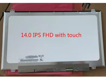 NV140FHM-T00 LED jutiklinis Ekranas asamblėjos LCD Ekranas IPS Matirx 1920*1080 FHD Originalus NV140FHM T00 su touch