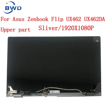 ORIGINAL14inch Asamblėjos Asus ZenBook Apversti 14 UX462 ux462f UX462DA Nešiojamas LCD Jutiklinis Ekranas Viršutinė dalis