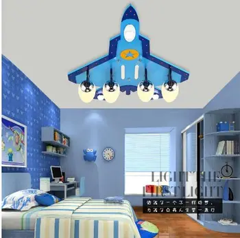 Orlaivio, moterų ir vyrų, vaikų darželis kambario lubų šviesos kūrybingas vaikų kambarys miegamasis animacinių filmų akių apsauga šviesa