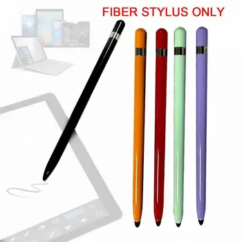 Pluošto Stylus Pen Universalus Capacitive Ekrano Pieštukas IOS/Android Tablet Mobiliųjų Telefonų Rašymo, Piešimo, 
