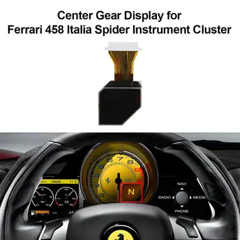 Prietaisų skydelio Centre Pavarų LCD Ekranas Ferrari 458 Italia Spider Prietaisų skydelis