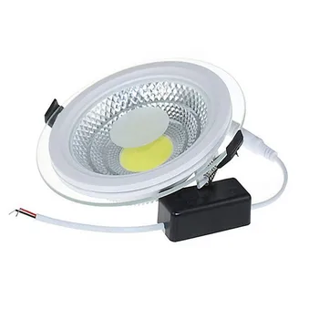 Realios Galios, COB LED Downlight 5W 10W 15W 25W Apvalus LED Lubų plokštės, Šviesos 110V, 220V LED Spot Apšvietimo Lempų, skirtų Namų Dekoro