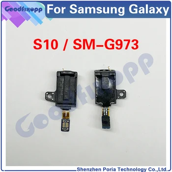 Samsung Galaxy S10 SM-G973 G973 G973F G973U G973W G9730 G973N G973X Garso Ausinių Lizdas Flex Kabelis Pakeitimo