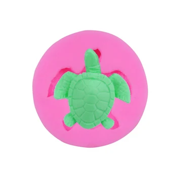 Sea turtle Formos Silikono Formos Tortas 